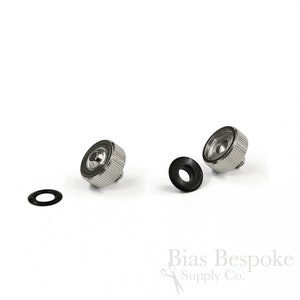 HOLLIS 14mm Flat-Top Grommet Die Head (2 Parts) for Bevy Pliers