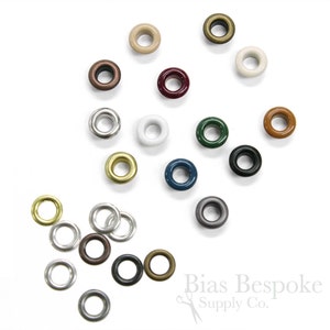 Set of 144 SOL Basic, Size 00 Grommets Hole Size 4.8mm in 31 Colors, for Bevy Pliers image 4