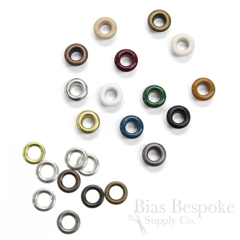 Set of 144 SOL Basic, Size 00 Grommets Hole Size 4.8mm in 31 Colors, for Bevy Pliers image 4