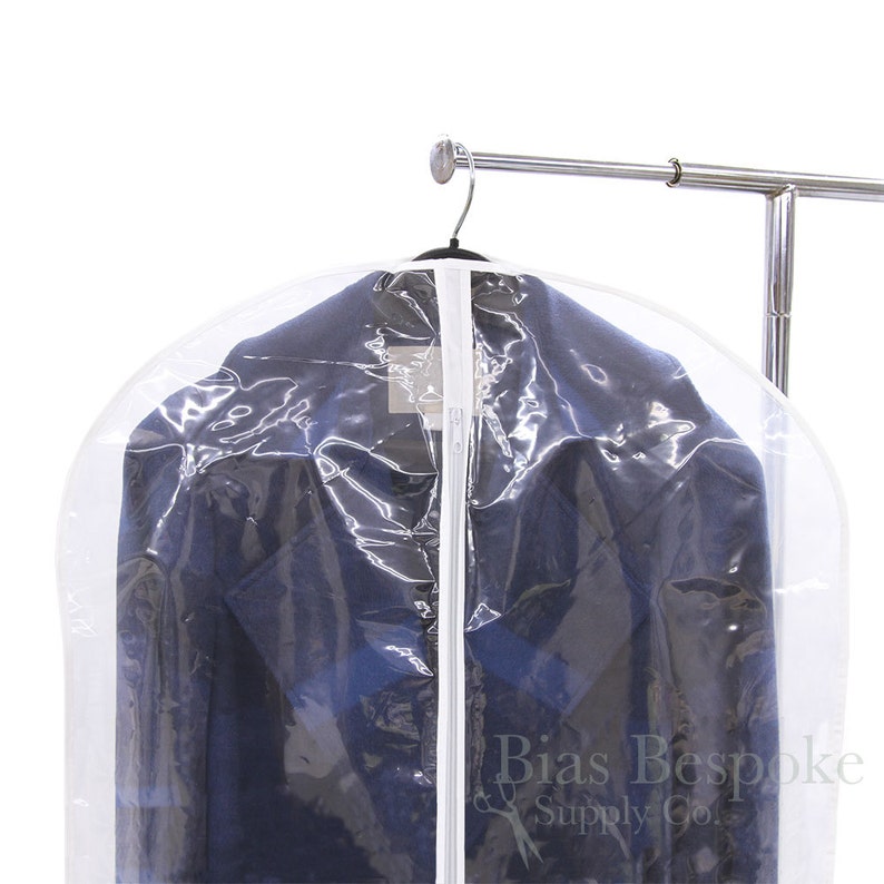 Heavy Gauge Clear Plastic Garment Bag for Coats or Gowns Etsy