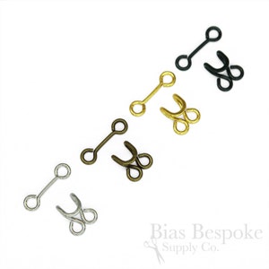 24 Sets of 1/2&quot; Long &quot;Tutu&quot; Hooks and Bars, Yen Brand