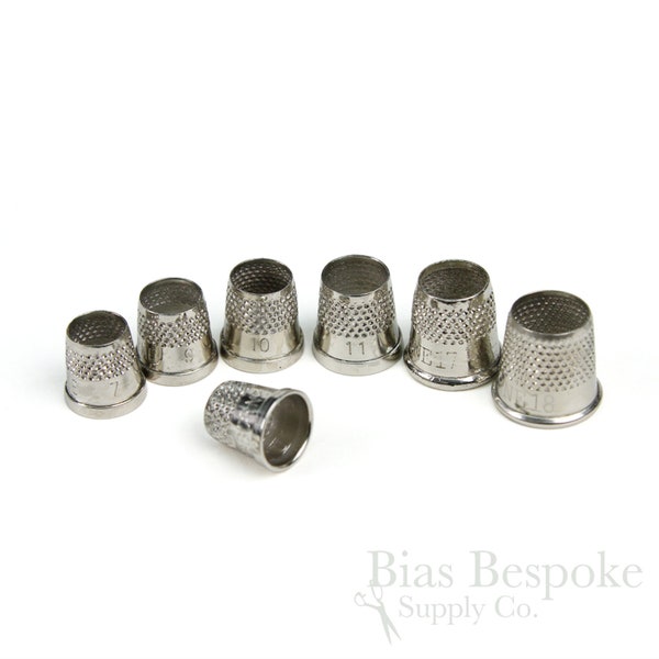 C.S. Osborne Open End Tailor's Thimbles, Made in USA