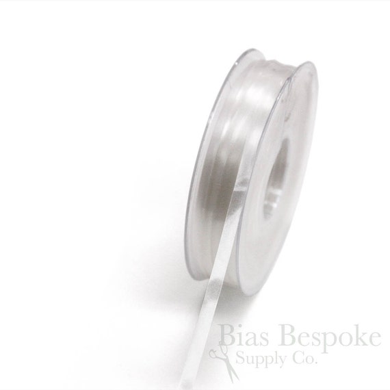 164 Yard Roll of Narrow Transparent TPU Elastic