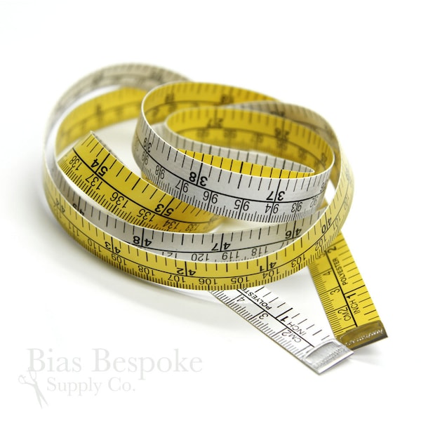 Standard/Metric Tape Measure, 60", Made in Germany