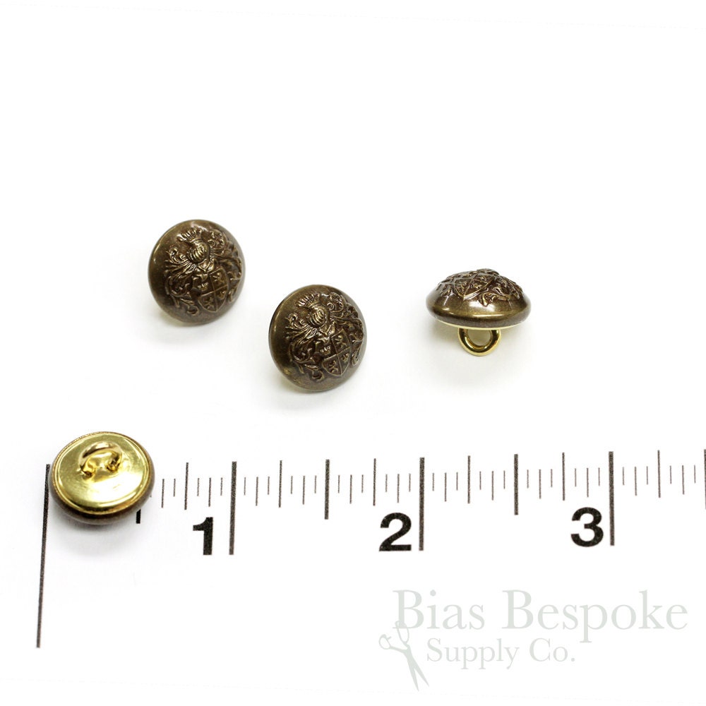 Sets of Antique Brass Knight's Armor Buttons, Made in France - Etsy