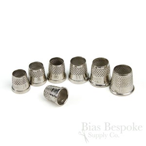 C.S. Osborne Open End Tailor&#39;s Thimbles, Made in USA