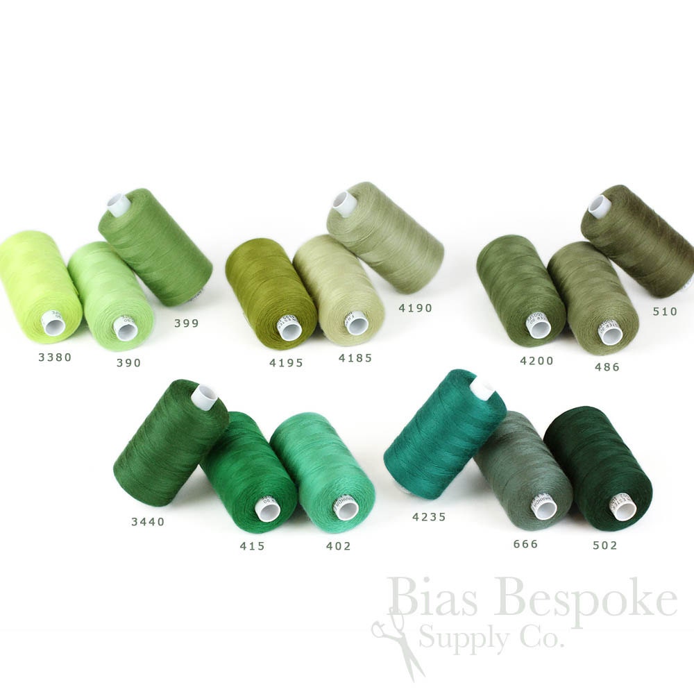 ESTER 80 All-Purpose Sewing Thread, 100% Polyester, 1094 Yards, Green