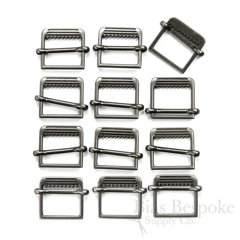 Set of 12 Slide-style Small Metal Buckles - Etsy