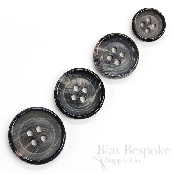 New 100 bulk buttons 1/2 inch size 4 colors to choose  cream/black/gray/browns
