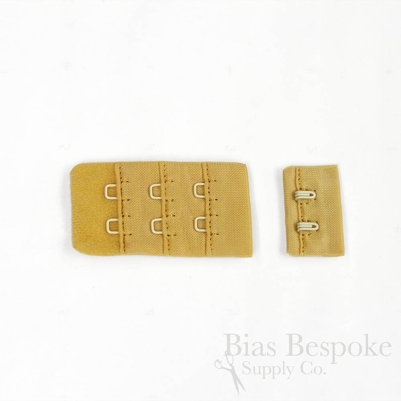 AVA Bra Hook & Eye Fasteners in Many Colors, Made in Italy Yellow Honey