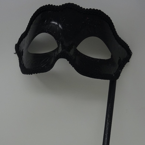 Masquerade Masks on a Stick Etsy