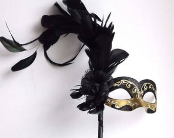 feather mask etsy