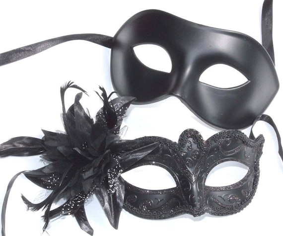 Black Mens Masquerade Mask Christmas Party Mask for Men Wedding Prom Party  Masks NYE Party Black Tie Masquerade Ball Masks -  Norway