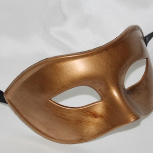Antique Gold Quality Masquerade Mask