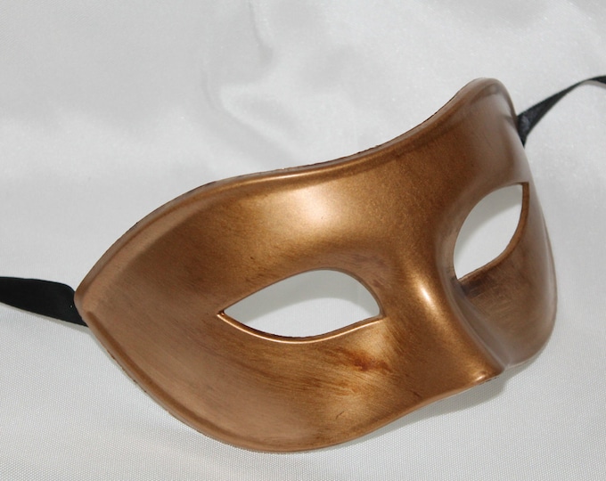 Antique Gold Quality Masquerade Mask