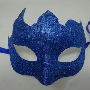 Sparkling Blue Gothic Styling Quality Venetian Masquerade Ball Prom Party Carnival Eye Mask