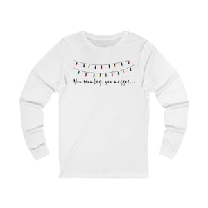 Fairytale of New York - The Pogues - Christmas Unisex Jersey Long Sleeve Tee