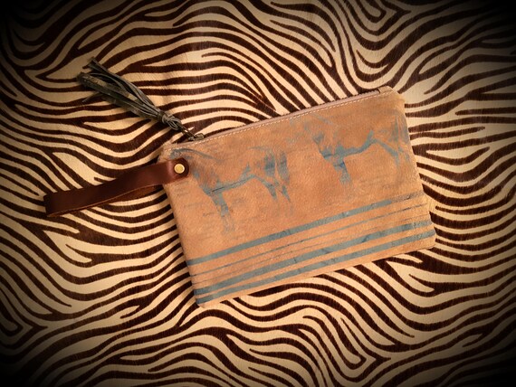 boho leather purse