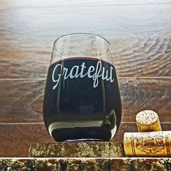 Christmas Wine Glass Etsy