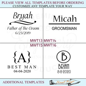 Personalized Beer Glasses, Engraved Pilsner Beer Glass, Custom Groomsman Gift, Best Man Gift, Wedding Favor, Beer Drinker Gift, Custom Gift image 5