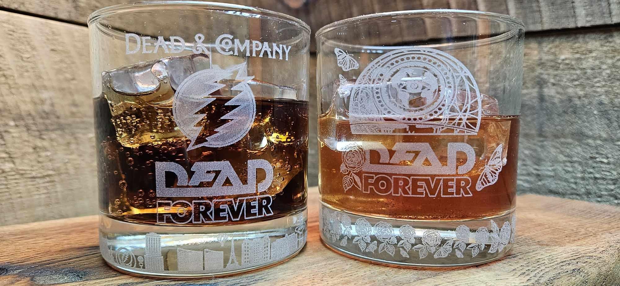 Grateful Dead Whiskey Glass - Etsy