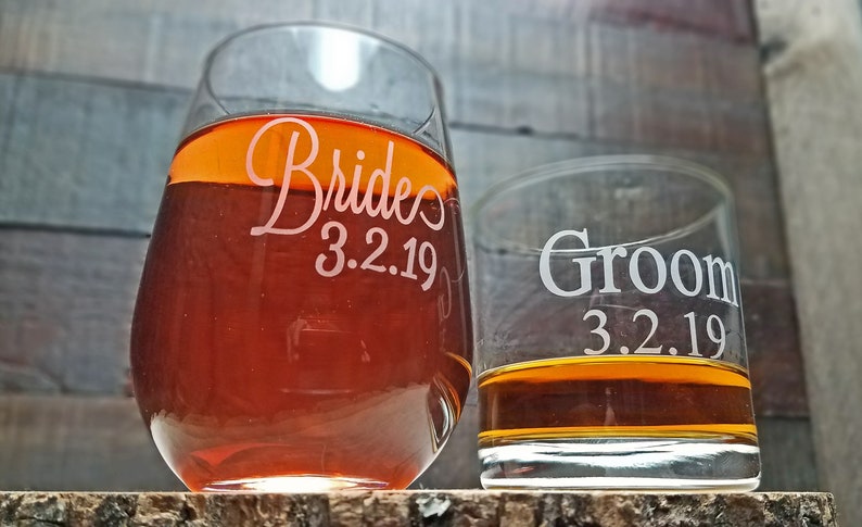 TheEngravery Wine and Whiskey Glass