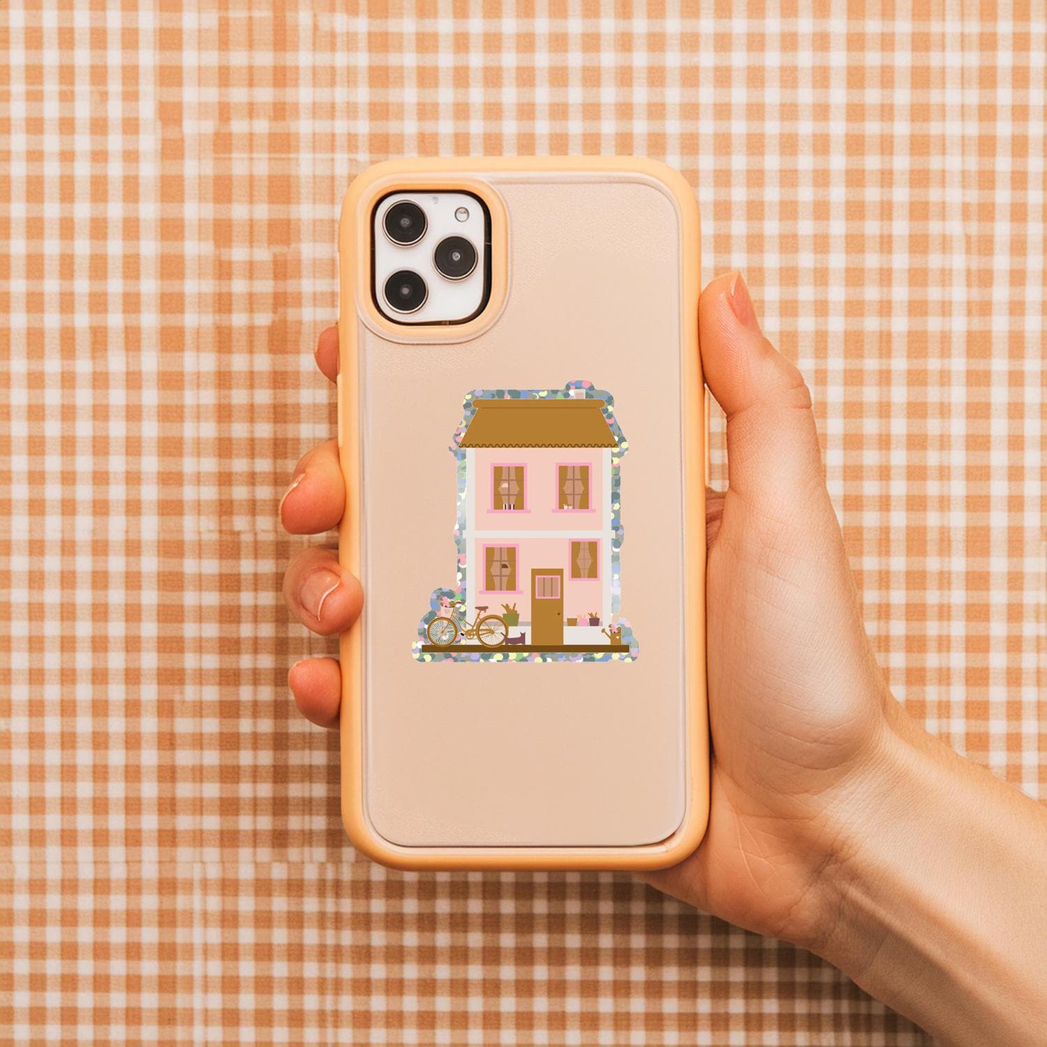 Japanese home glitter stickers