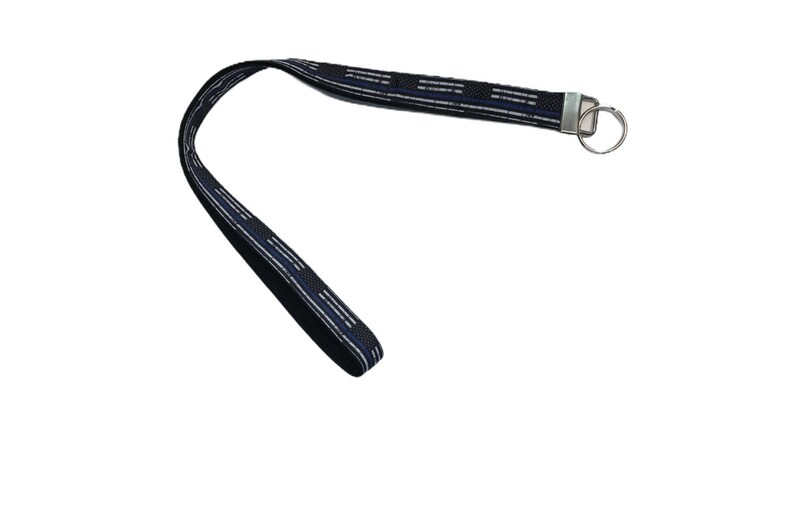 Lanyard Necklace ID holder Police Lanyard Thin blue line keychain