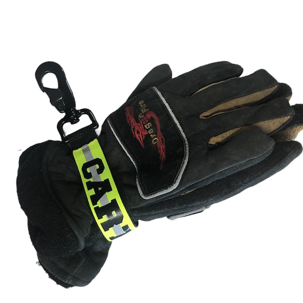 Personalized Glove Strap, glove strap firefighter, firefighter gear, firefighter tools, firefighter accessories, firefighter apparel