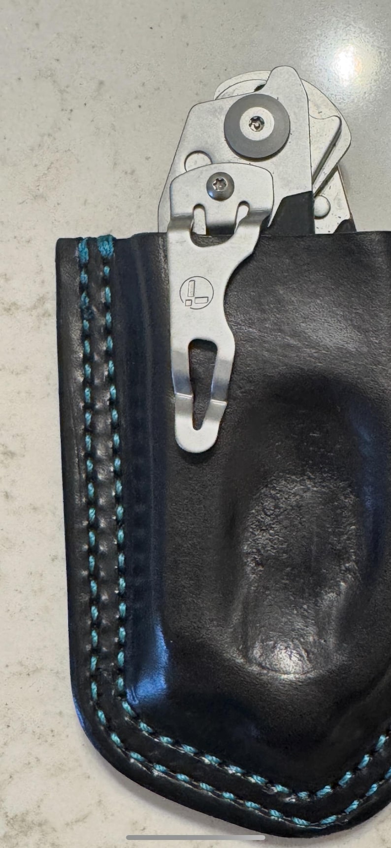 Custom Leather Shear Holster, Leatherman Raptor Shear Sheath, EMT ...