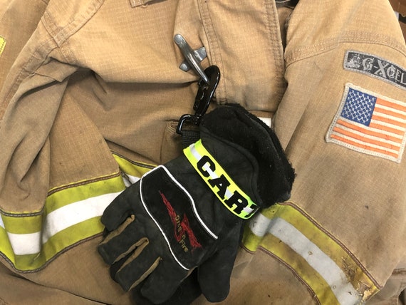 Scratch pompier porte-gants avec bande réfléchissante