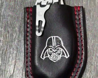 Leather Shears Holster for Raptor-Style Trauma Shears – Handcrafted Leather EDC Sheath – Emergency Shears Holder