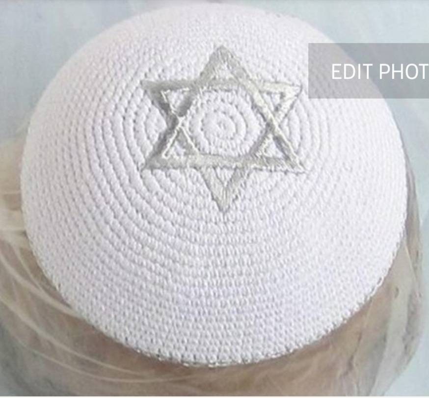 Personalized kippot with event details sewn insideYamakah