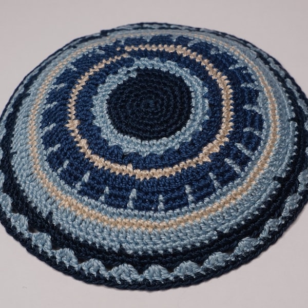 Kippah Men Crochet Pattern Etsy