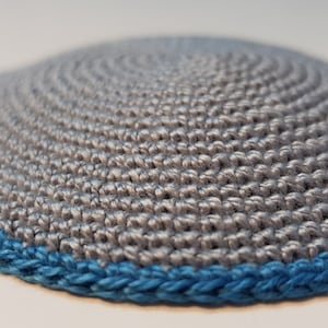 Fashion Kippah 9cm, 11cm 12cm Jewish Kipa Hand Knit Yamaka DMC Judaica crochet Yarmulkah Hanukkah Jewish cap from Israel