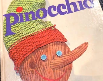 Vintage Pinocchio Hardcover Book 1946 by C. Collodi Illustrated by Lois Lenski Random House
