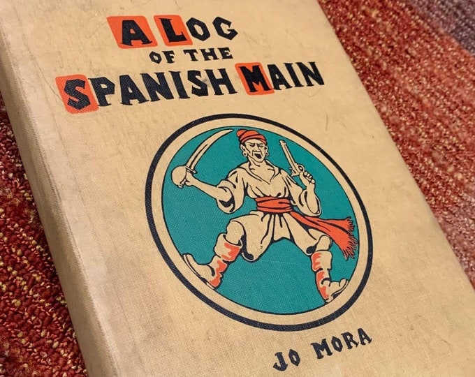 Vintage Jo Mora A Log of the Spanish Main 1934 Traveler's Diary