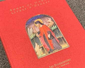 Books of Hours Livres D'Heures Catalogue 9 Les Enluminures Paris - Chicago 2000 Hardcover Book