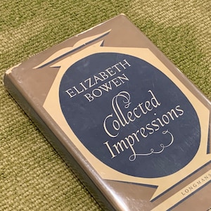 Vintage Elizabeth Bowen Collected Impressions Longmans Hardcover Book 1st Edition 1950