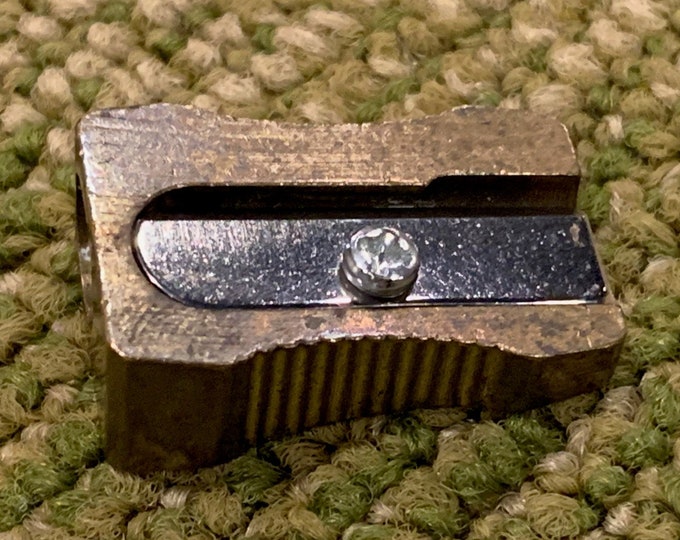 Vintage Kohinoor Brass Pencil Sharpener 982 Made in Germany Kohinoor