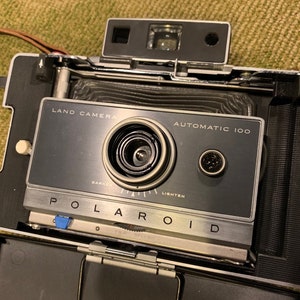 アンティーク ポラロイドカメラ LAND CAMERA 100 Vintage Polaroid Automatic Land Camera 100 1960's * 100