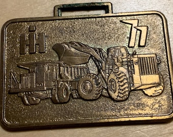 Vintage International Harvester Advertising Watch FOB Heavy Equipment Tractor Machinery
