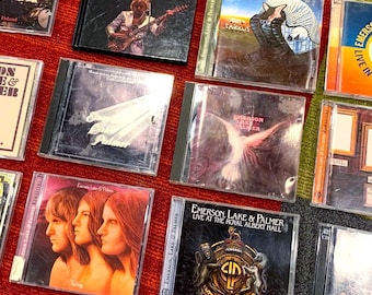 Emerson Lake and Palmer CD DVD Lot Prog Rock Legends ELP