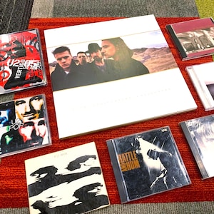 U2 CD Lot Joshua Tree 30th Anniversary Boy War Pop Rattle and Hum Vertigo DVD