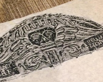 Gravestone Rubbing Etsy