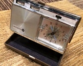 Vintage Westinghouse Travel Clock Radio 1960s