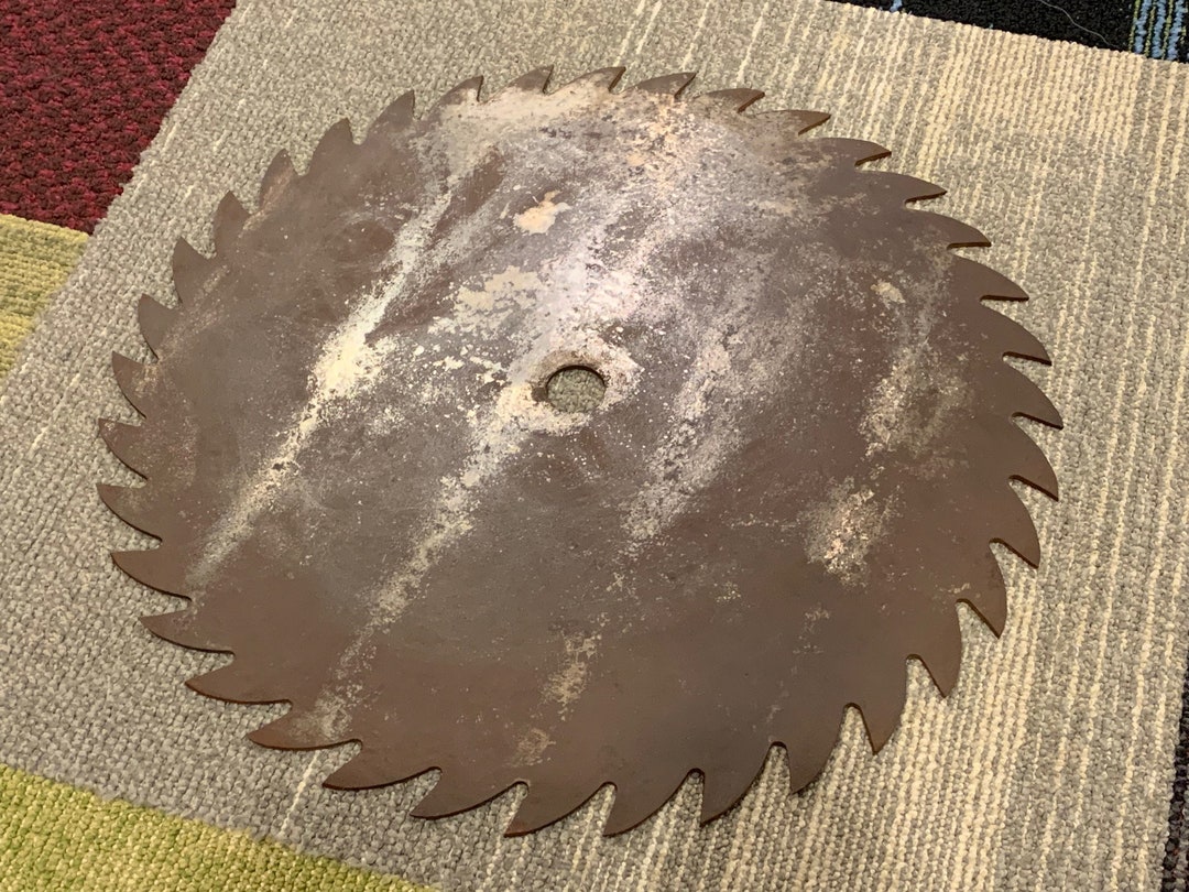Vintage Large Circular Saw Blade 16 Inch Farm Saw Mill USA Etsy