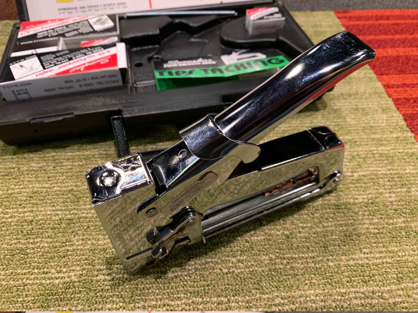 Vintage Stapler Swingline Power Gun 1000 Kit USA Made 1990 Etsy