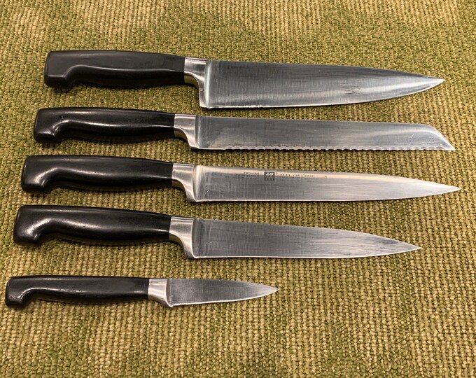 Zwilling J. A. Henckles Chefs Knives Solingen Germany Vier Sterne