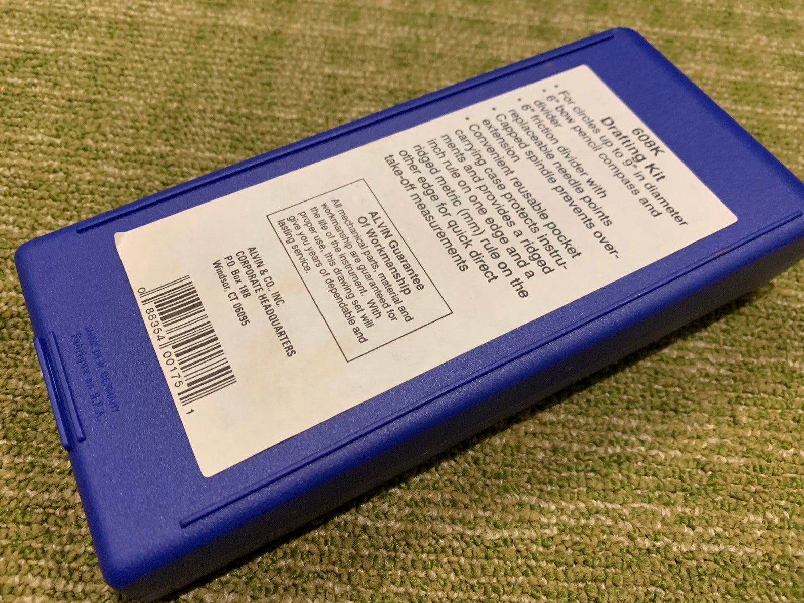 Vintage ALVIN Drafting Kit 608K New Old Stock West Germany Etsy